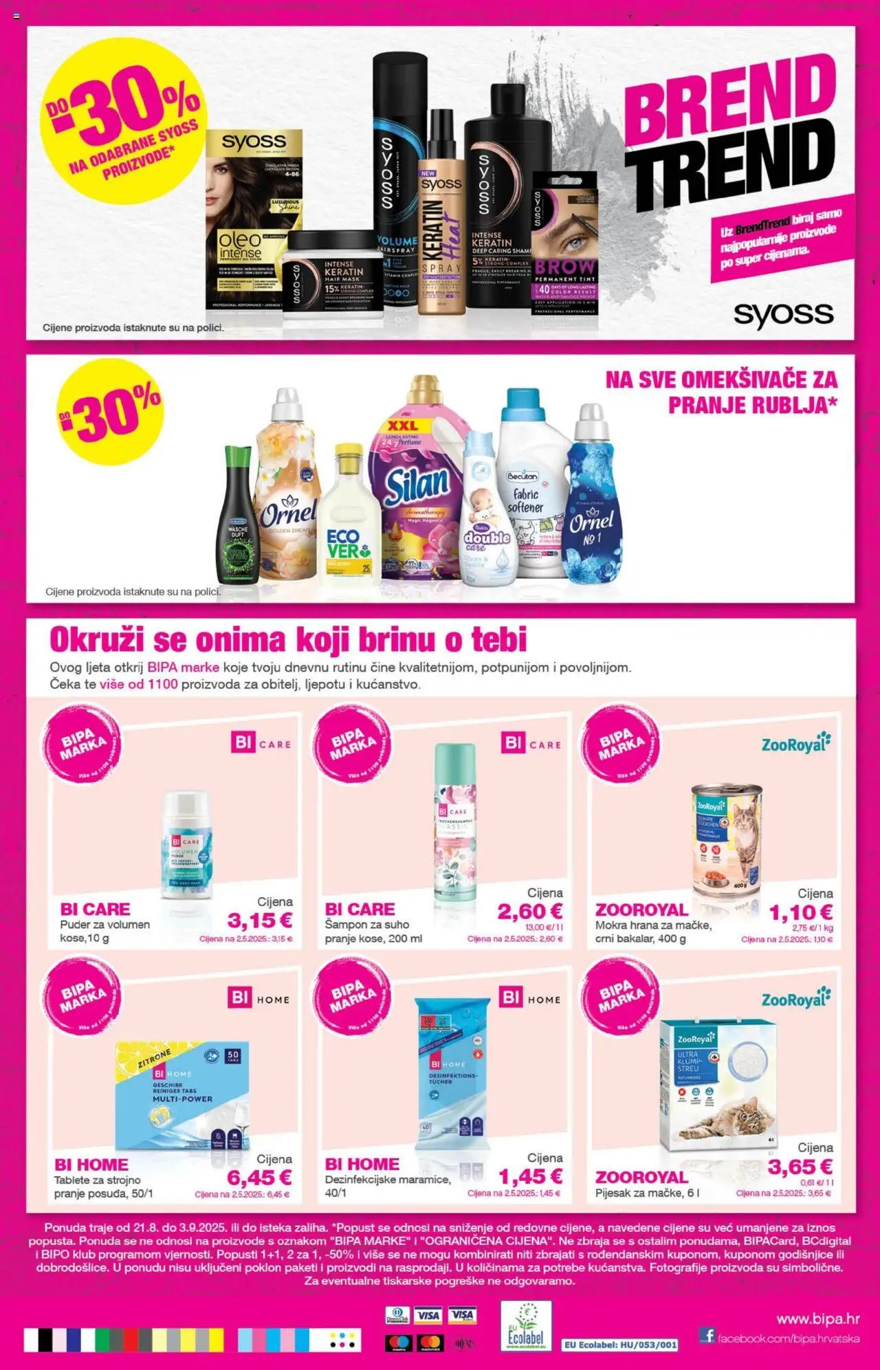 Bipa katalog | vrijedi od 21.08.2025 | Stranica: 19 | Proizvodi: Puder, Šampon, Bakalar
