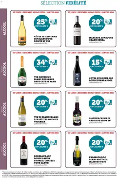 U Express - Prévisualisation de U Express - Ma sélection Carte U décembre valide à partir de 01.12.2025 | Page: 14 | Produits: Vin mousseux, Alcool, Mousseux, Vin
