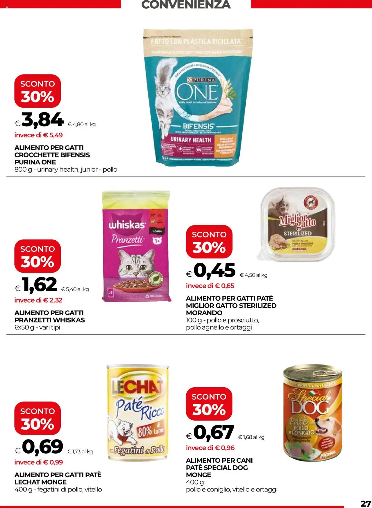 Volantino COOP del 22.05.2025 | Pagina: 27 | Prodotti: Pollo, Crocchette, Vitello, Agnello