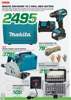 Forhåndsvisning av Coop Byggmix kundeavis gyldig fra 13.04.2026 | Side: 6 | Produkter: Drill, Boxer, Koffert, Суміш дитяча