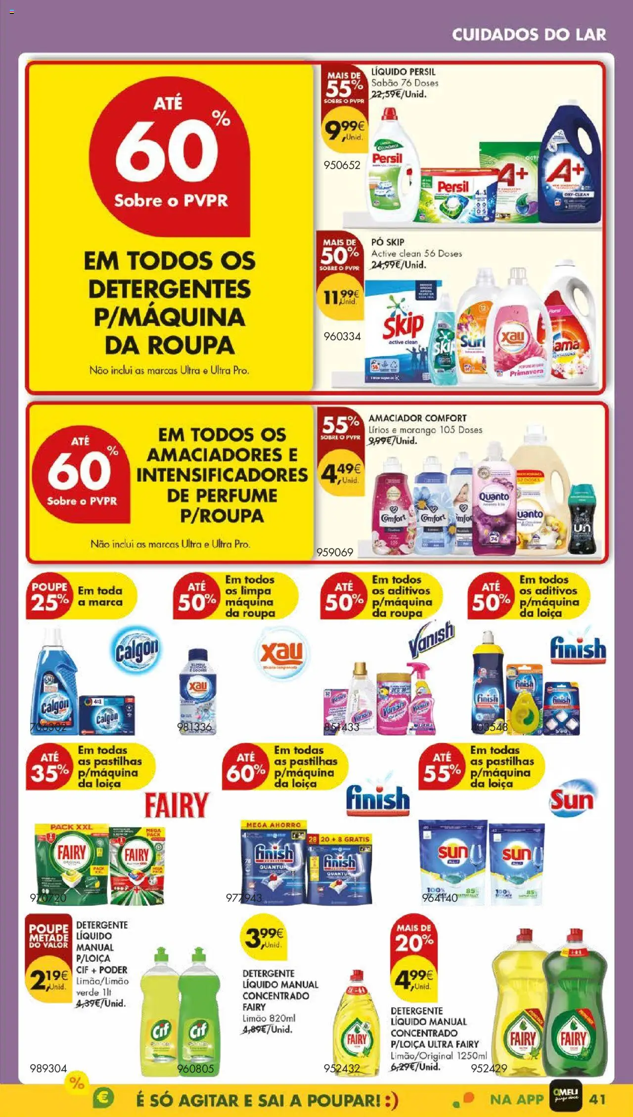 Pingo Doce folheto │ válido de 05.08.2025 | Página: 45 | Produtos: Perfume, Pó, Sabão, Persil