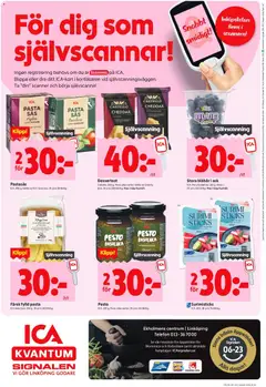 ICA Kvantum - Linköping - Förhandsvisning av reklamblad från butik ICA Kvantum aktuell från 08.12.2025 | Sida: 10 | Produkter: Galler, Cheddar, Blåbär, Pesto