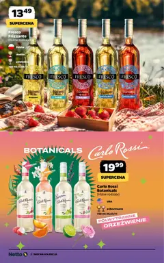 Netto gazetka - Wina od 15.09.2025 | Strona: 2 | Produkty: Fresco, Ananas, Carlo Rossi