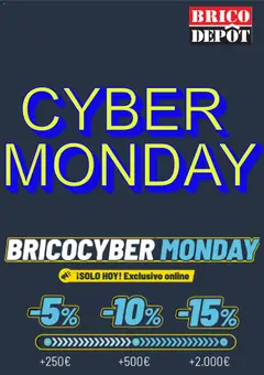 Vista previa Brico Depôt Cyber Monday válido desde el 01.12.2025