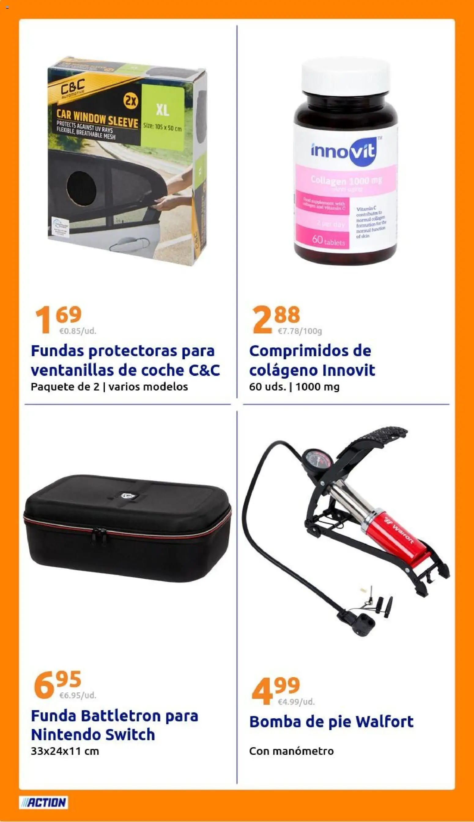 Action folleto │ válido desde el 08.04.2026 | Página: 24 | Productos: Nintendo, Funda, Manómetro
