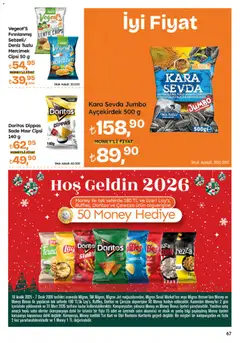 18.12.2025 tarihinden itibaren geçerli olan Migros kataloğu önizlemesi | Sayfa: 67