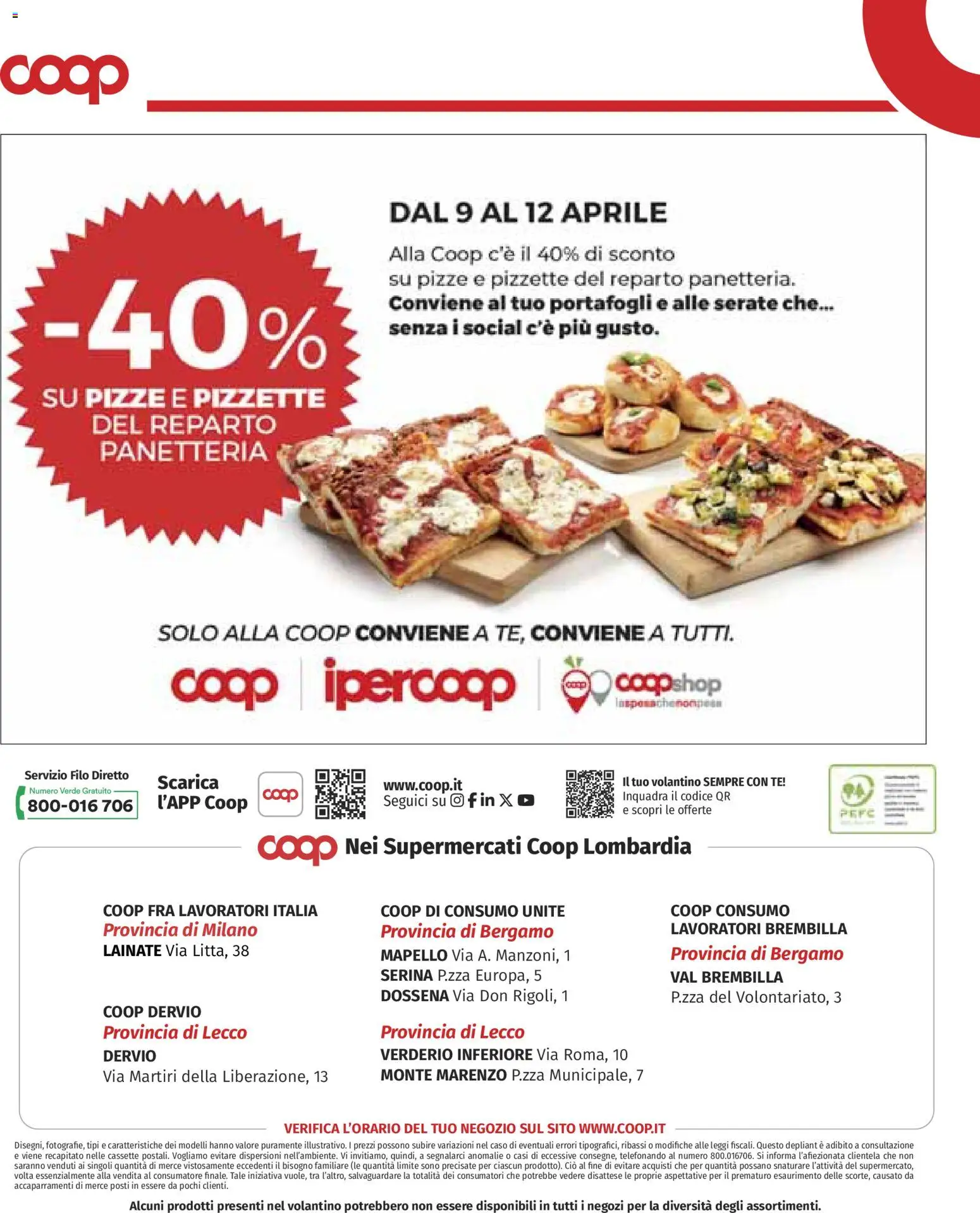Volantino COOP del 07.04.2026 | Pagina: 4 | Prodotti: Tè