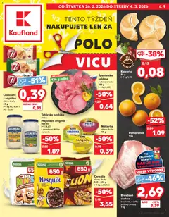 Kaufland SK Veľký Meder - amely érvényes a következő dátumtól: 26.02.2026