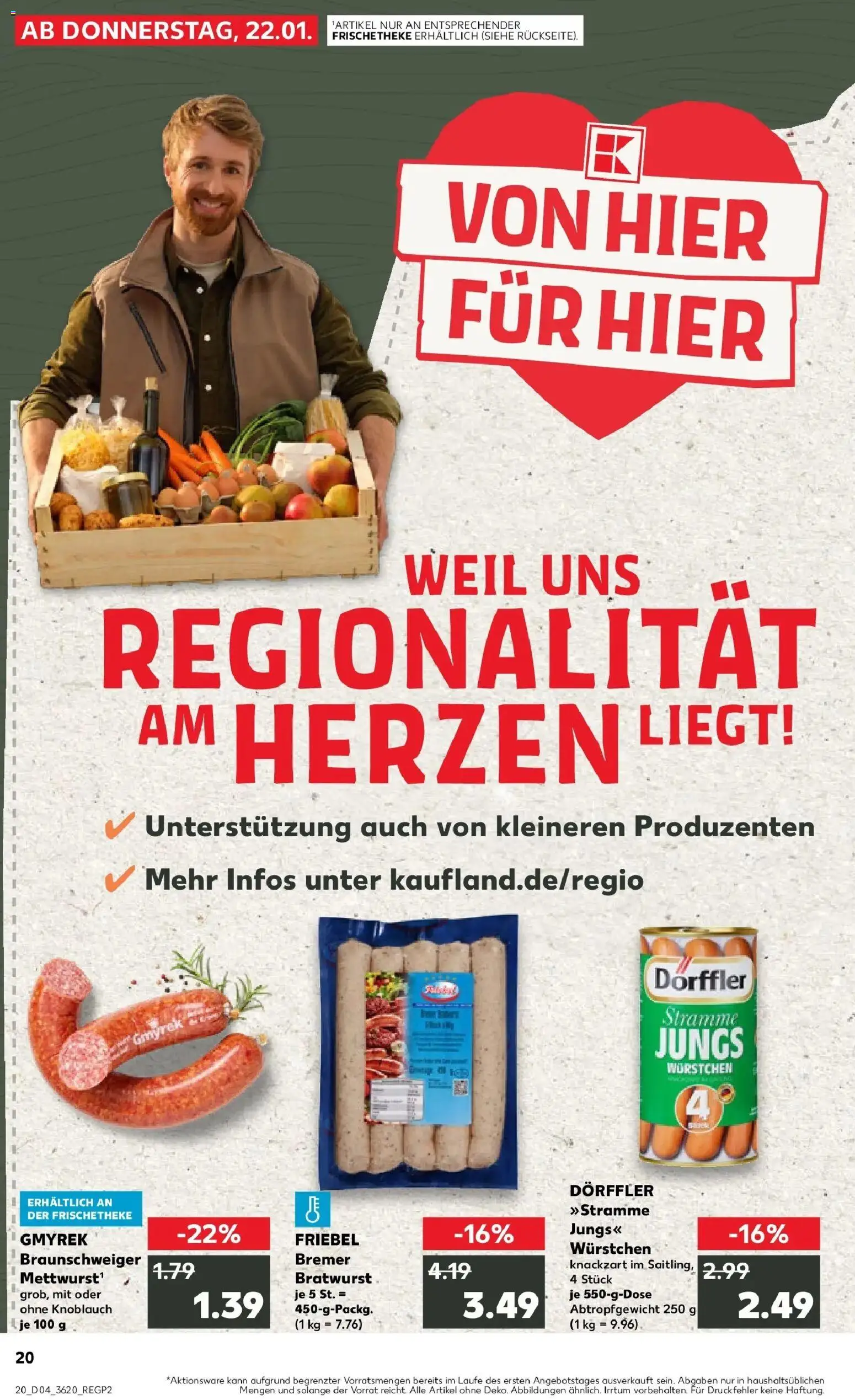 Kaufland prospekt Delmenhorst	 – gültig ab 25.01.2026 | Seite: 20