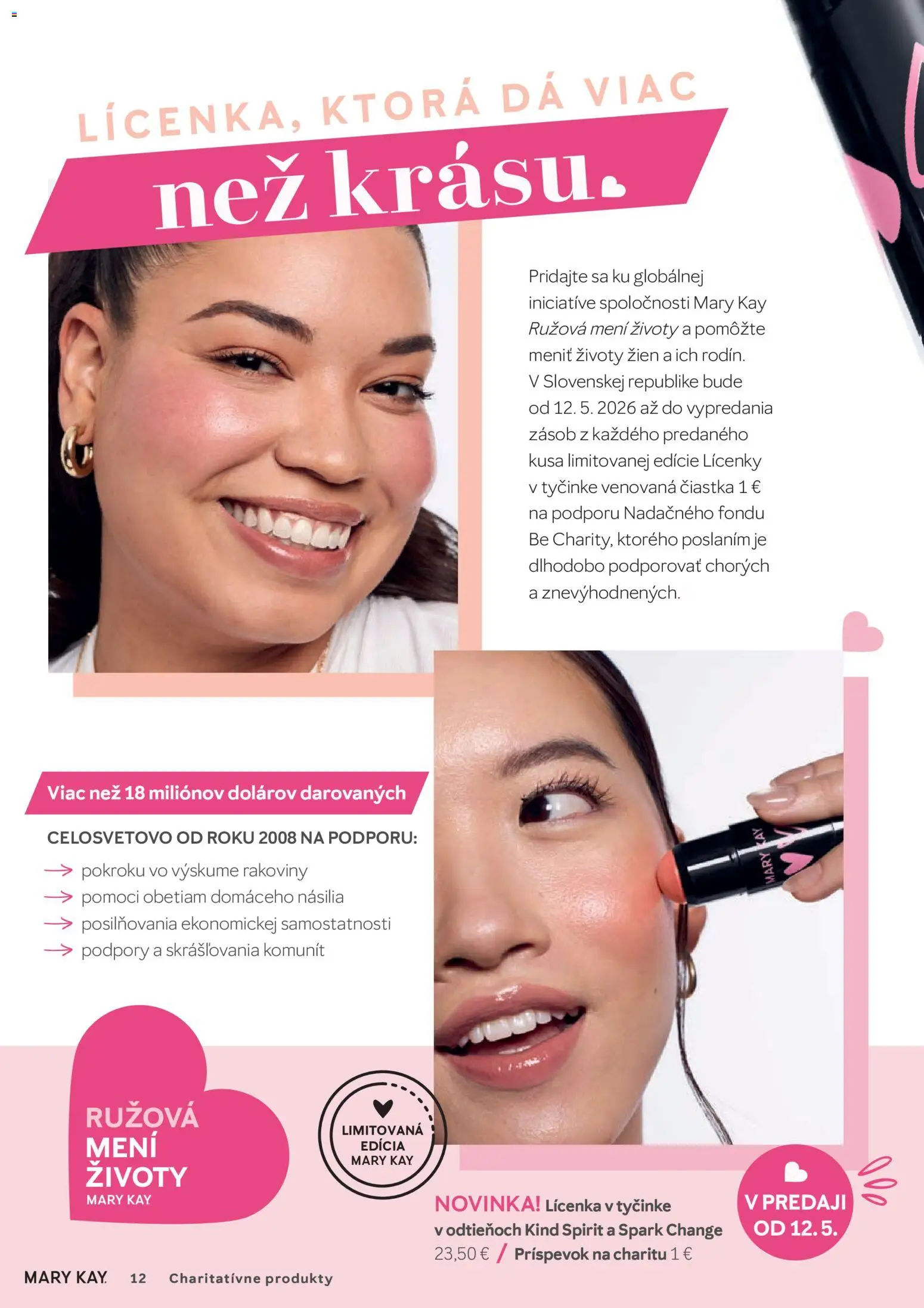 Nové Mary Kay akcie – leták je platný od 01.04.2026 | Strana: 12