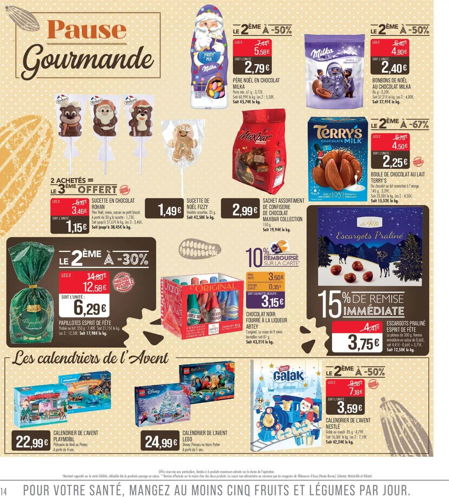 {H1} | Page: 14 | Produits: Plateau, Poids, Playmobil, Escargots