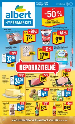 Náhled letáku Albert leták - Hypermarket od 02.01.2026