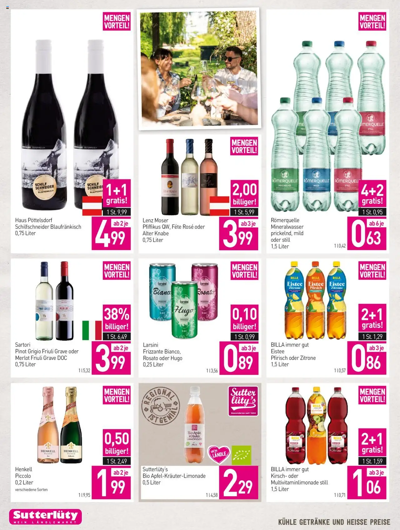 Sutterlüty Flugblatt gültig ab 21.08.2025 | Seite: 20 | Produkte: Zitrone, Pfirsich, Äpfel