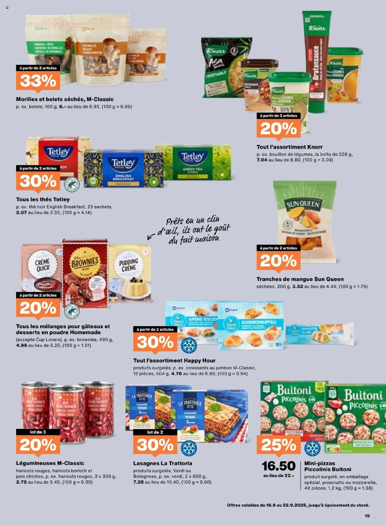 Migros Aktionen FR – gültig ab 16.09.2025 | Seite: 15
