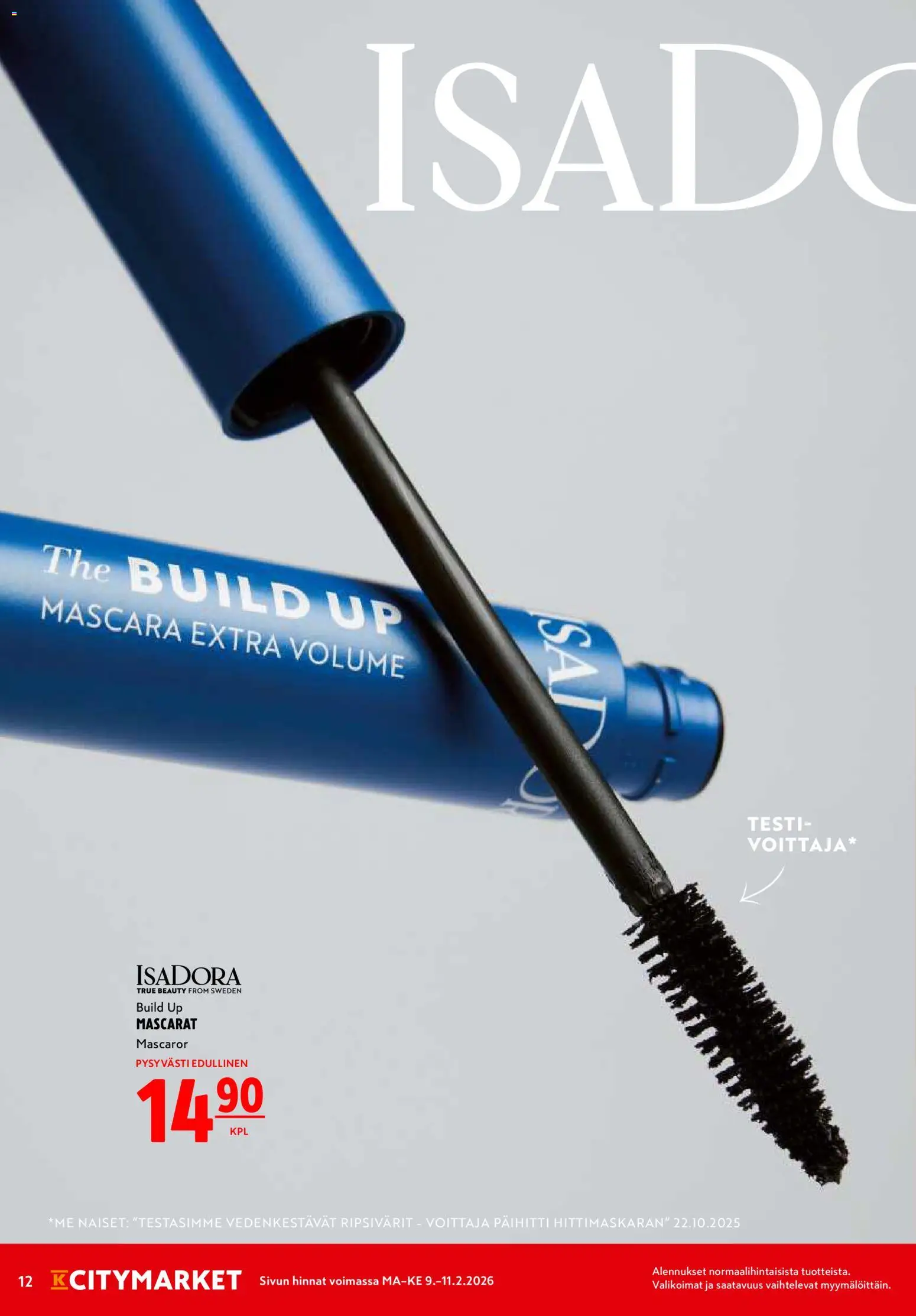 K-Citymarket tarjoukset – voimassa 09.02.2026 alkaen | Sivu: 12