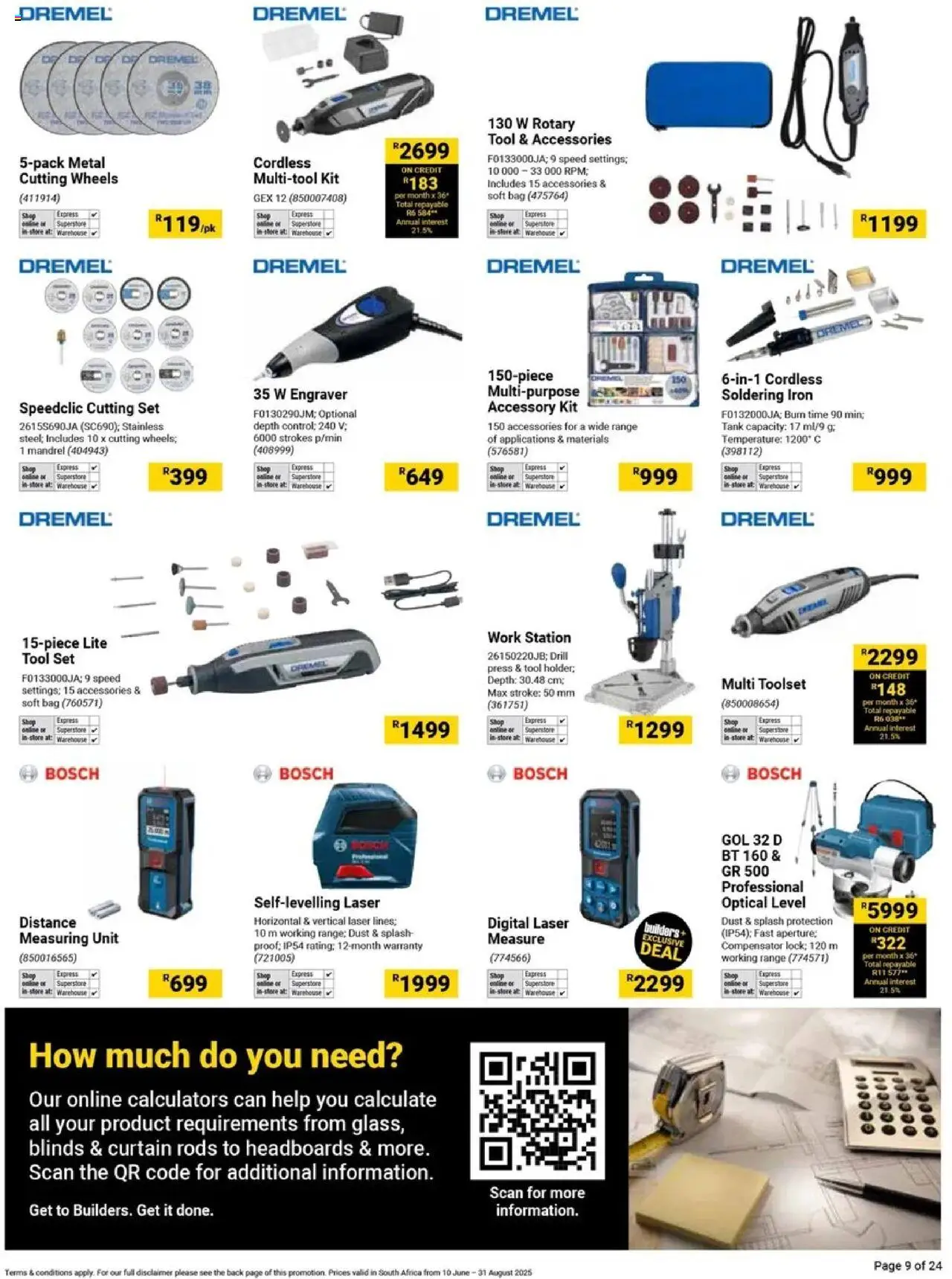 Builders - It's Tools That Can Keep Up Day │ valid from 10.06.2025 | Page: 9 | Products: Bag, Tank, Iron, Press