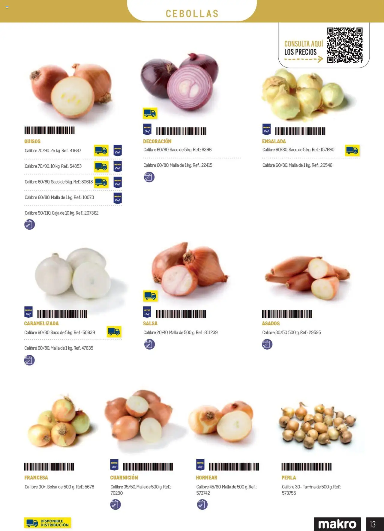 Makro catálogo │ válido desde el 01.01.2025 | Página: 13 | Productos: Ensalada, Bolsa, Caja