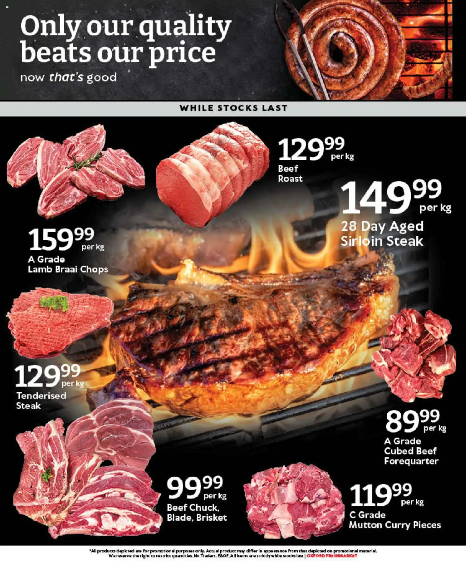 New Oxford Freshmarket catalogue – valid from 18.02.2026 | Page: 3 | Products: Steak, Beef