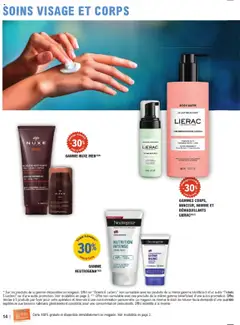 E.Leclerc - Prévisualisation de GEL DOUCHE MULTI-USAGES, Visage+corps + cheveux. Aux extraits de chêne et de charme. Multi-use shower gel face+body+hair with oak and hornbeam extract. Toutes peaux même sensibles. All skin types even sensitive skin. valide à partir de 07.10.2025 | Page: 14 | Produits: Body, Gel douche, Douche, Crème