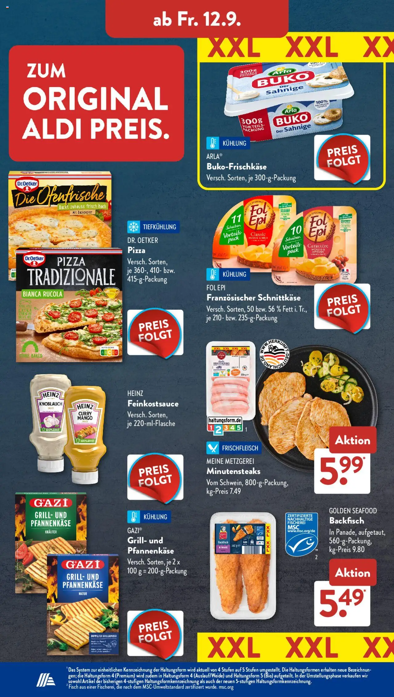 Aldi Süd Prospekt 	 - gültig ab dem 08.09.2025 | Seite: 15 | Produkte: Grill, Mango, Knoblauch, Pizza