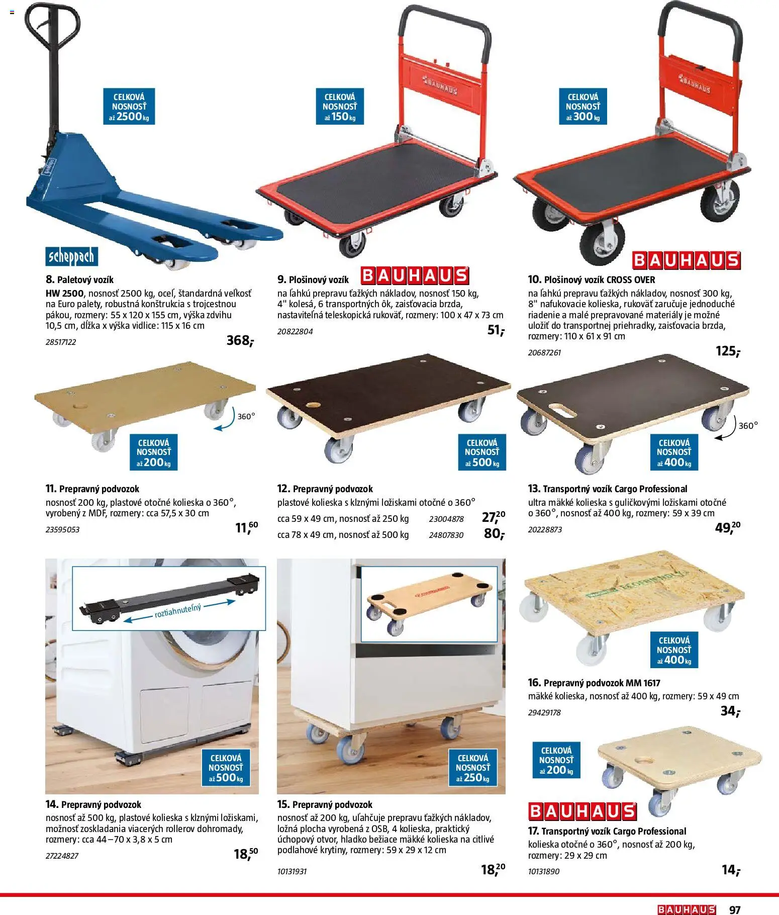 Nové Bauhaus akcie – leták je platný od 26.01.2026 | Strana: 97