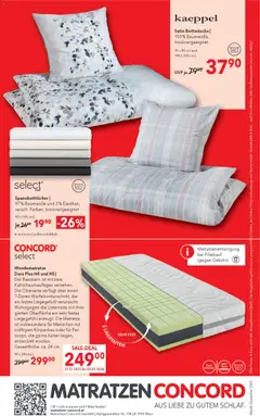 Matratzen Concord Flugblatt ab 27.12.2025 gültig | Seite: 8 | Produkte: Matratze