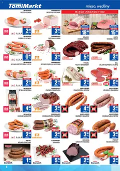 TomiMarkt Gazetka od 20.06.2025 | Strona: 2 | Produkty: Schab wieprzowy, Frankfurterki, Szynka wieprzowa, Wędliny