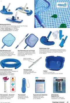 Toom Baumarkt - Pool, Sauna & Klima 2026 ab 14.03.2026 gültig | Seite: 25 | Produkte: Thermometer, Fußbad