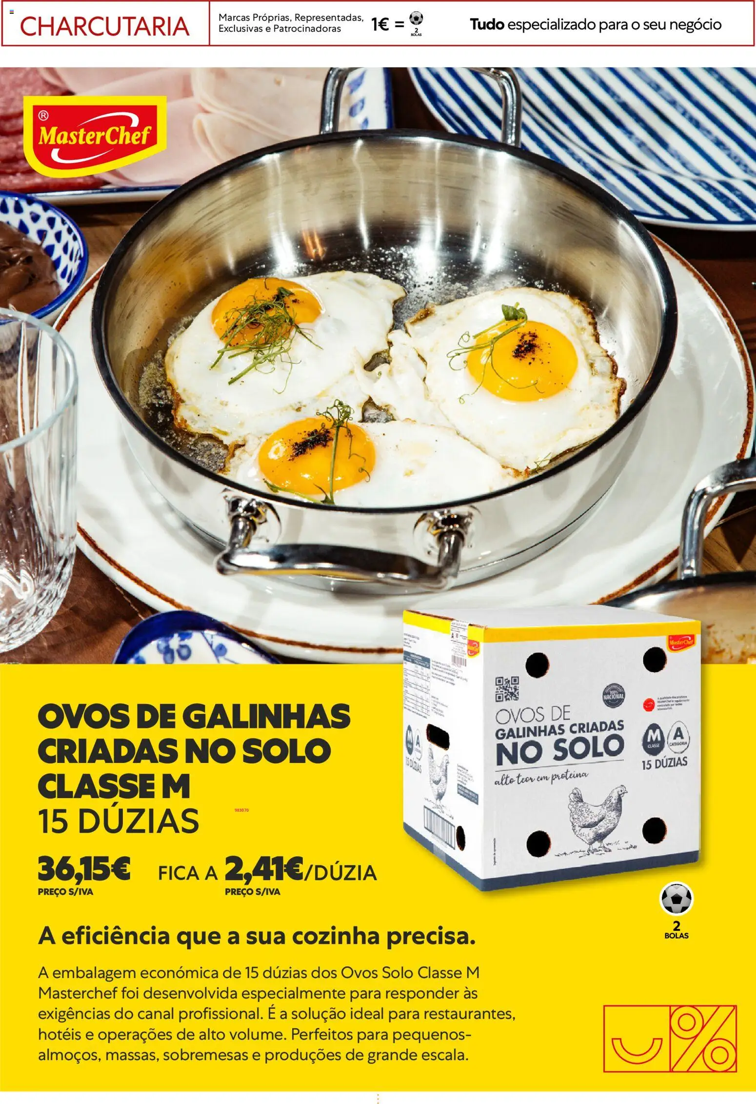 Recheio Horeca │ válido de 03.03.2026 | Página: 15 | Produtos: Ovos, Proteina