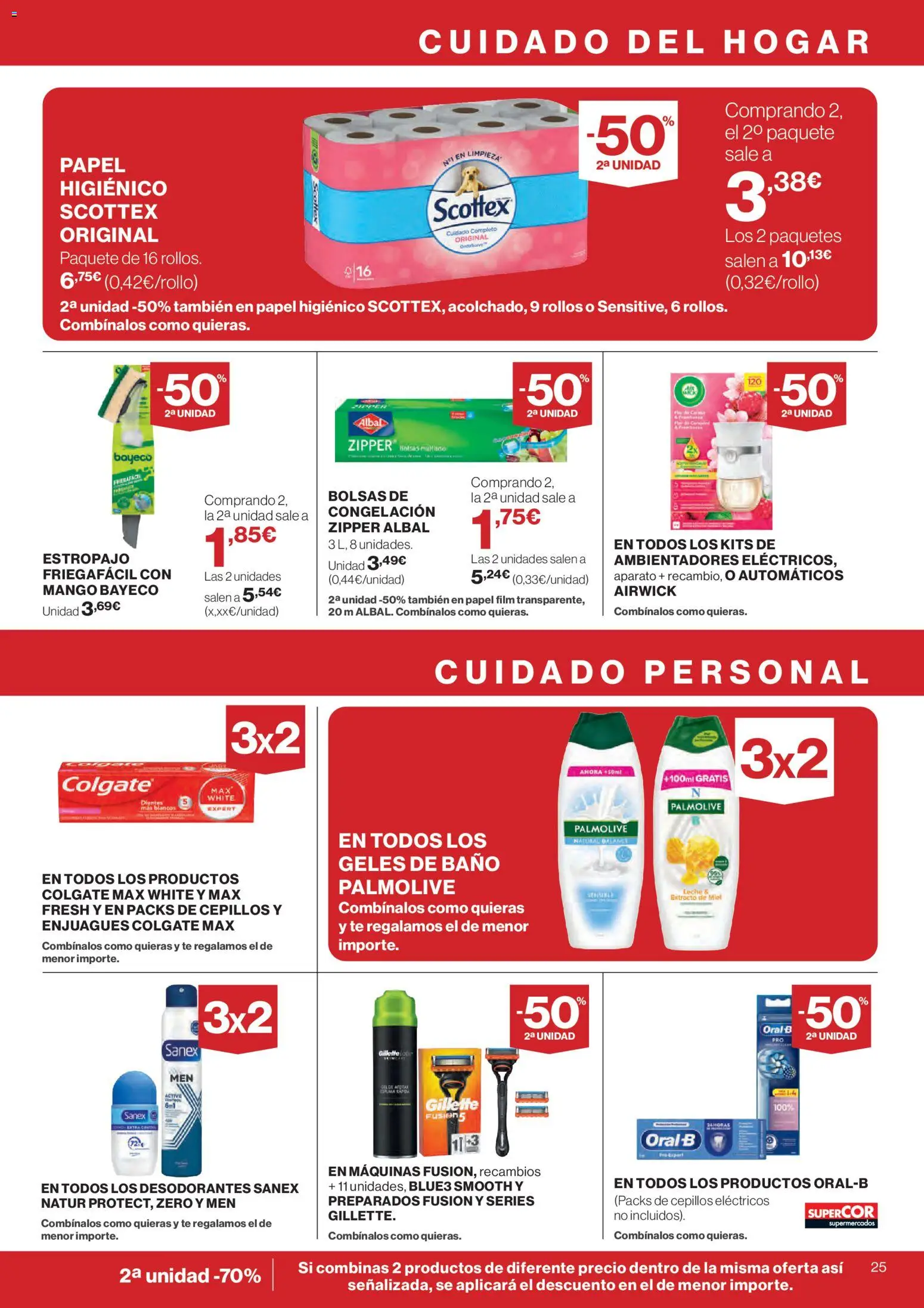 Supercor Canarias │ válido desde el 09.04.2026 | Página: 25 | Productos: Ψηφιακή κάμερα, Té, Ρούτερ, Baño