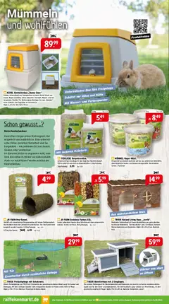 Raiffeisen Markt Prospekt 	 - gültig ab dem 01.08.2025 | Seite: 6 | Produkte: Kaninchen, Tür, Wasser, Getreide