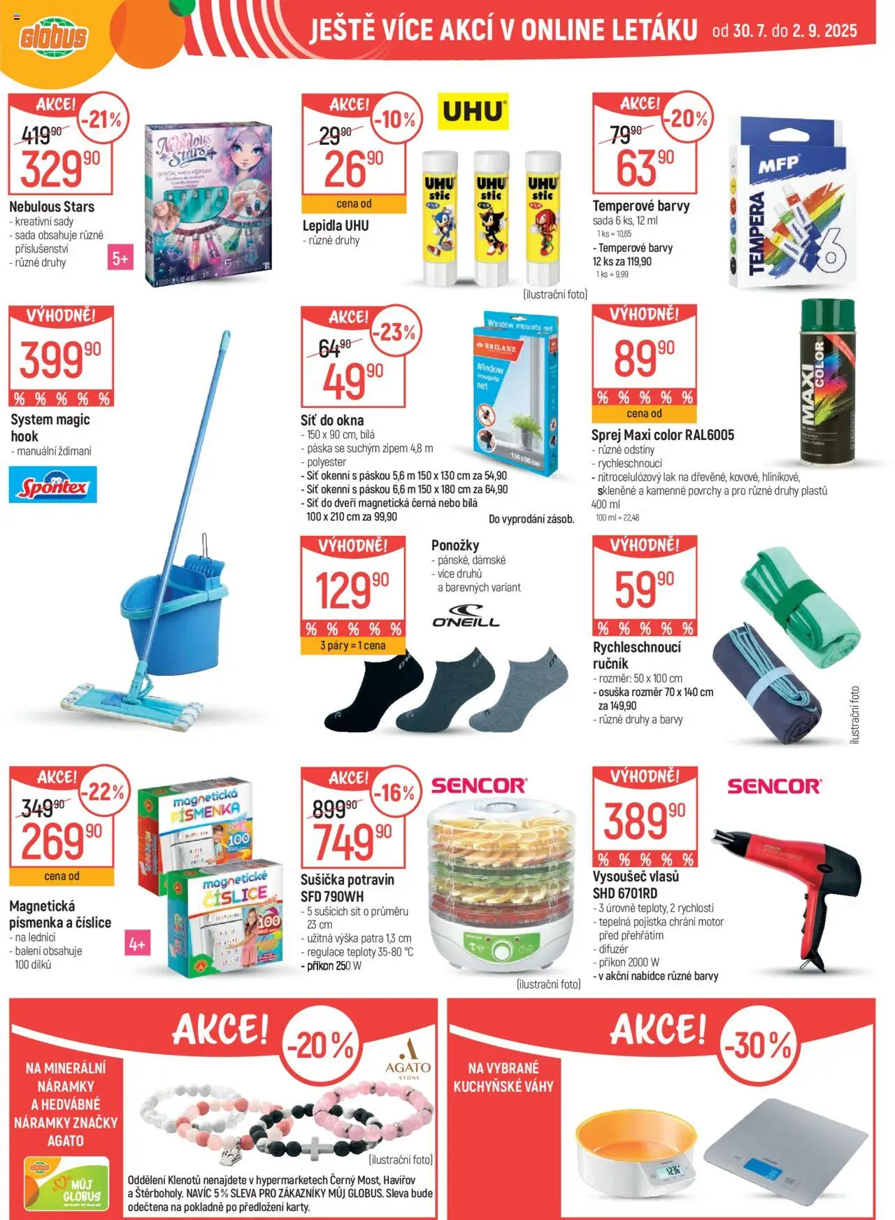 Globus leták - Chomutov od 06.08.2025 | Strana: 40 | Produkty: Ručník, Síť, Osuška, Vysoušeč vlasů