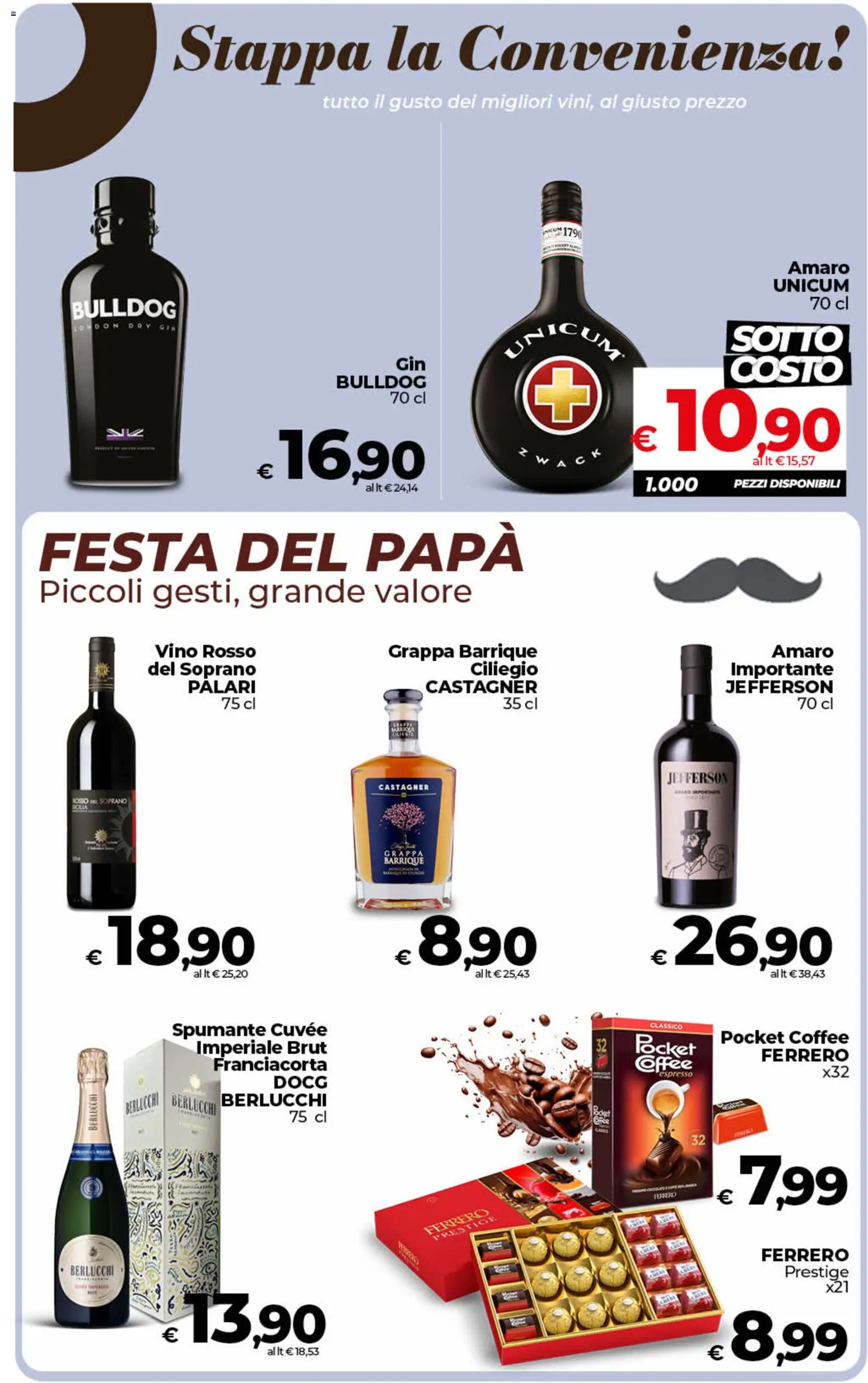 Volantino Ipercoop del 17.03.2026 | Pagina: 39 | Prodotti: Vino, Spumante, Grappa, Vino rosso