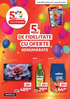 Ofertele Auchan valabile de la 04.03.2026