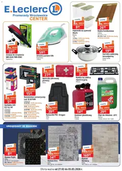 Pogląd oferty "E.Leclerc Gazetka - Wrocław" - ważna od 27.02.2026 | Strona: 1