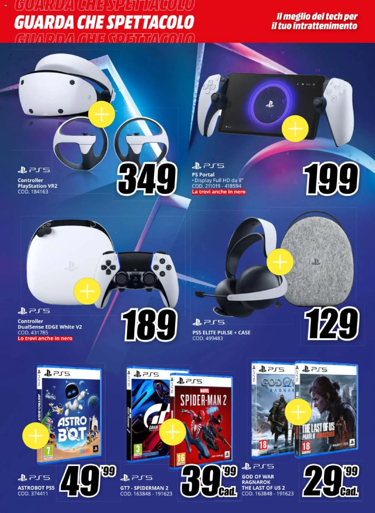 Volantino Media World del 20.11.2025 | Pagina: 12 | Prodotti: The, Playstation