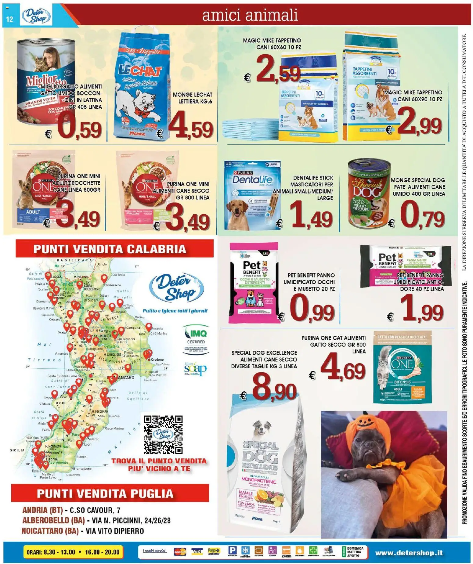 Volantino Deter Shop del 01.04.2026 | Pagina: 12 | Prodotti: Tè, Patate, Verdure, Vitello