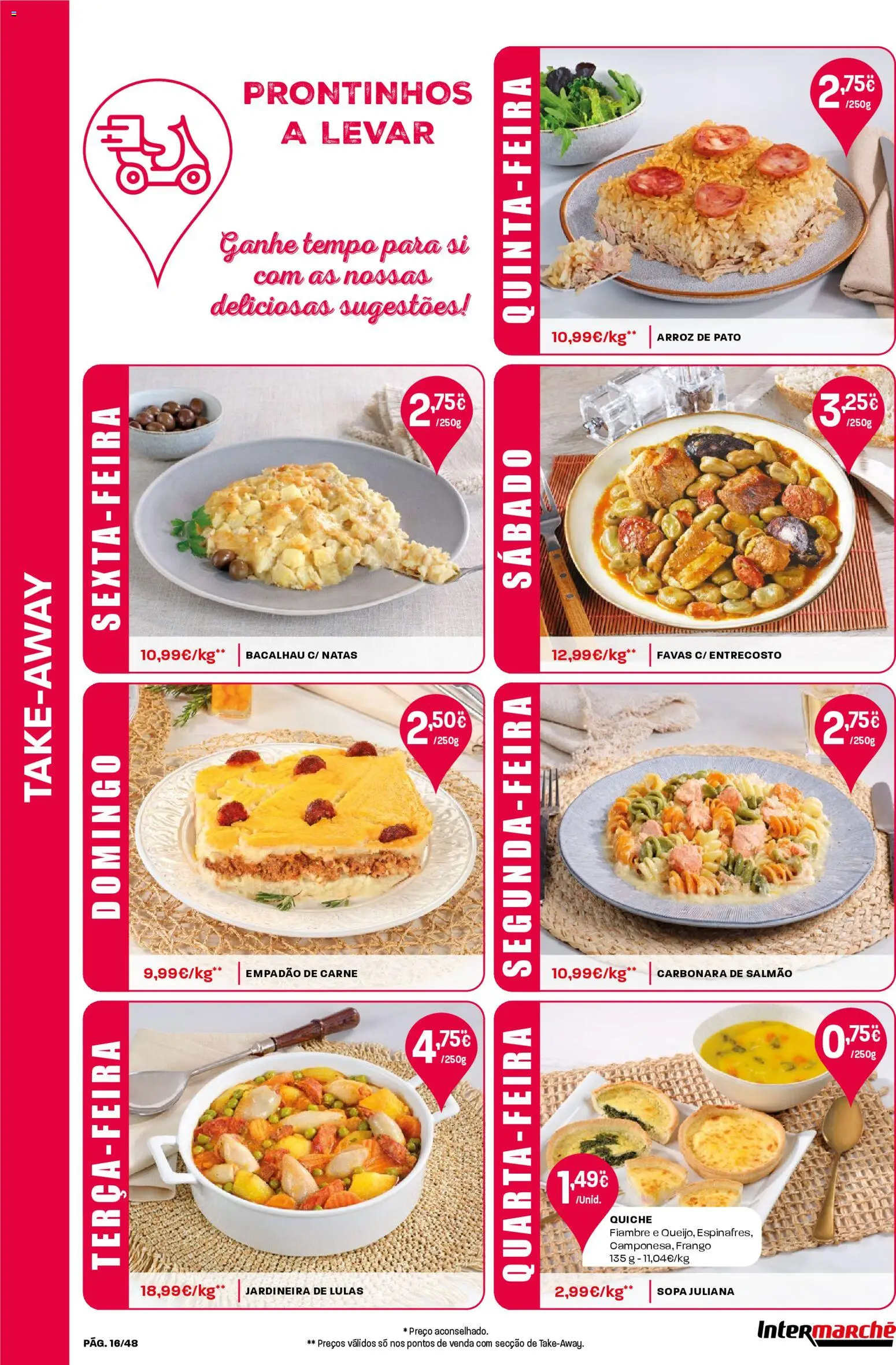 Intermarché folheto │ válido de 26.02.2026 | Página: 16 | Produtos: Favas, Arroz, Carne, Natas