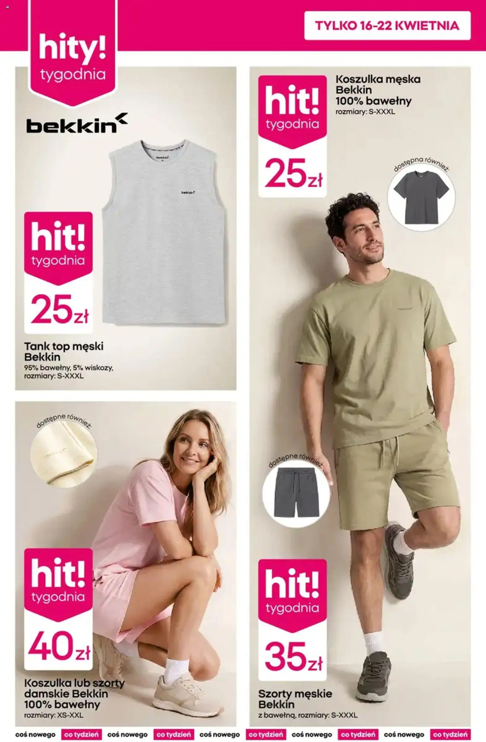 Pepco gazetka od 16.04.2026 | Strona: 4 | Produkty: Szorty, Top