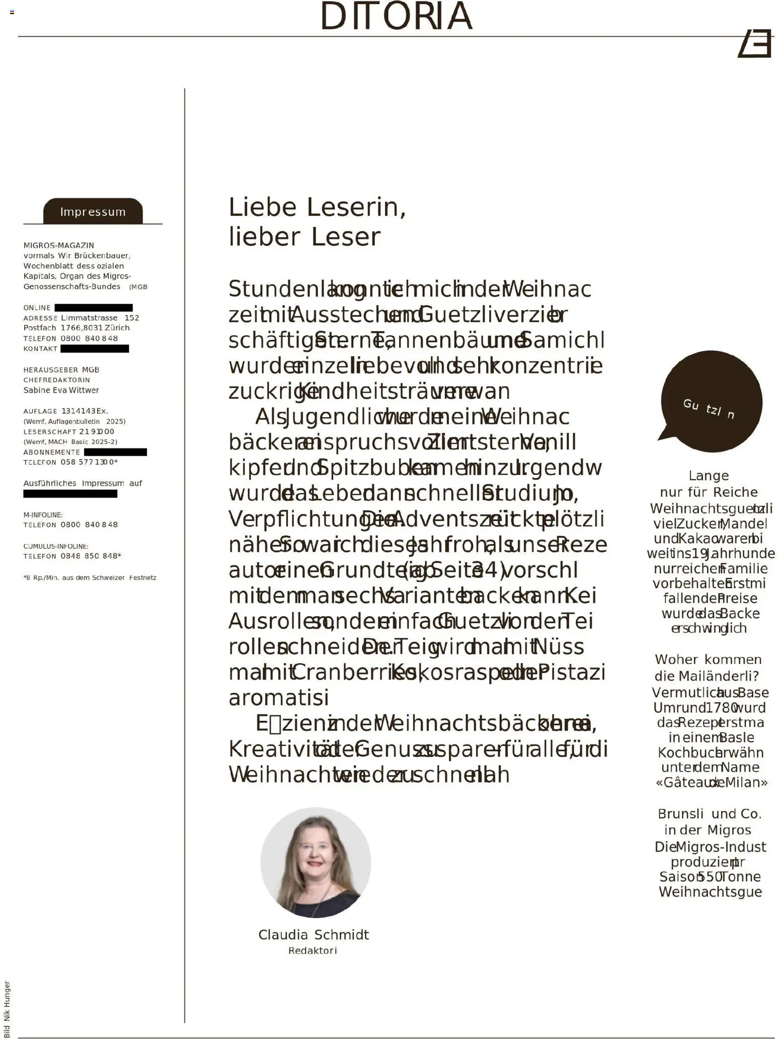 Migros Magazin – gültig ab 10.11.2025 | Seite: 7 | Produkte: Telefon