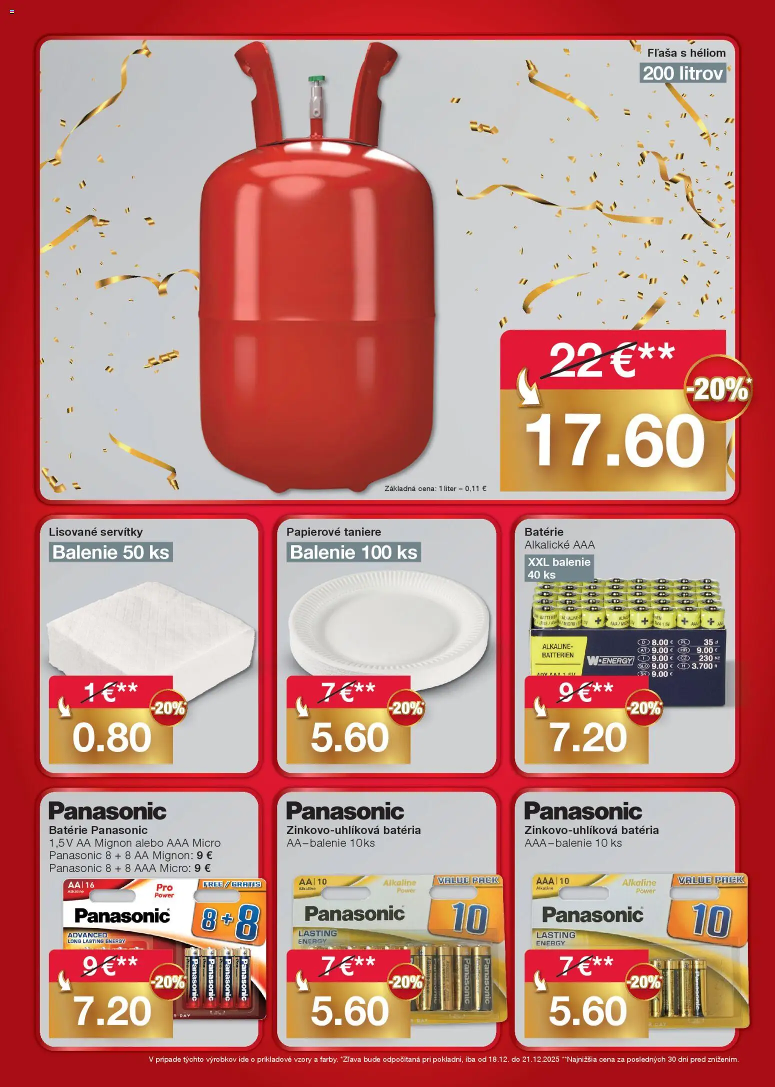 Nové Woolworth akcie – leták je platný od 15.12.2025 | Strana: 9 | Produkty: Batéria, Taniere