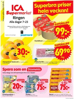 ICA Supermarket - Stockholm - Förhandsvisning av reklamblad från butik ICA Supermarket aktuell från 25.08.2025