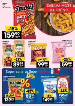 Roda katalog - važi od 17.07.2025 | Strana: 37 | Proizvode: Bombone, Smoki, Haribo, Brusketi