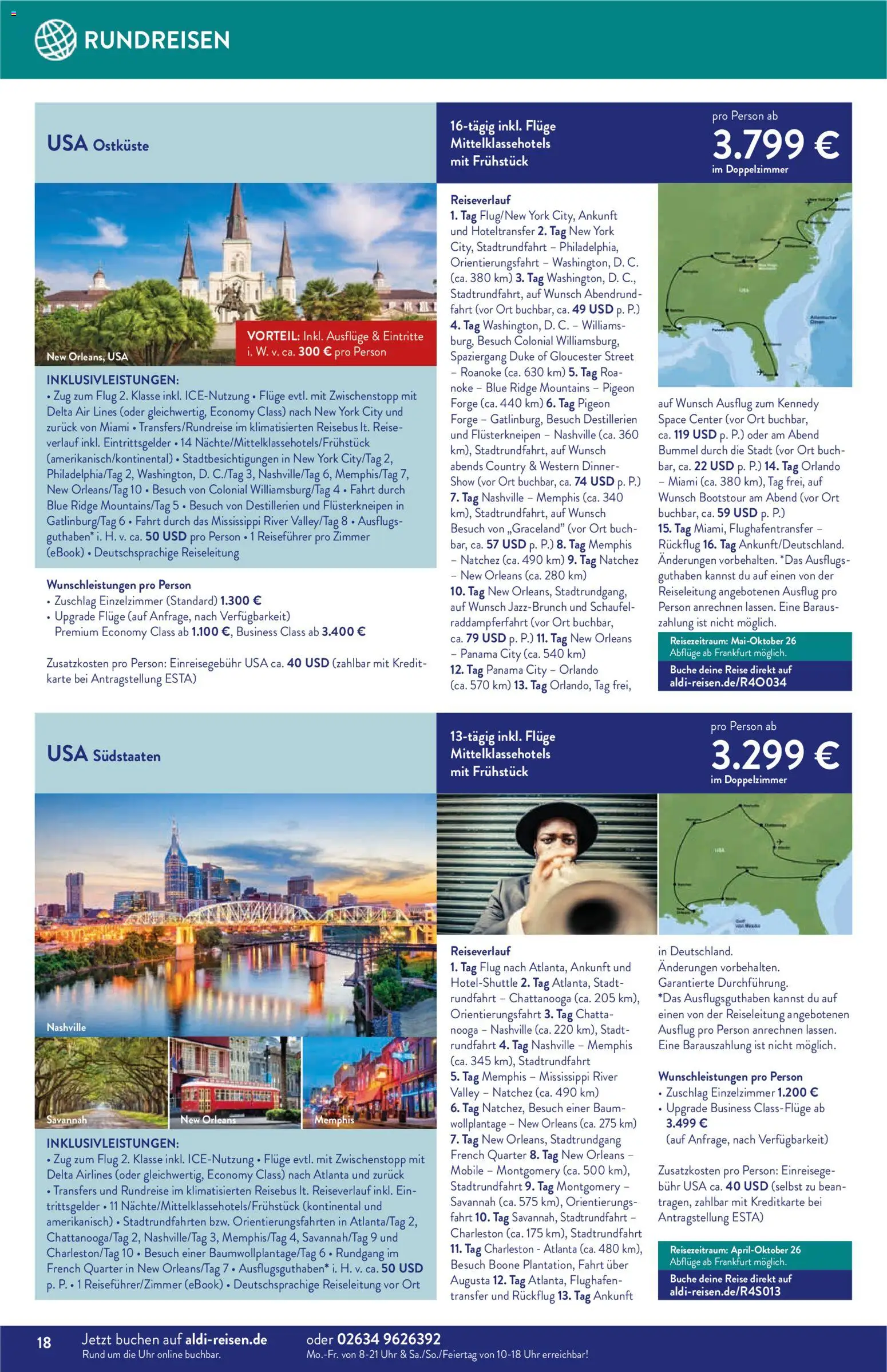 Aldi Reisen – gültig ab 01.11.2025 | Seite: 18