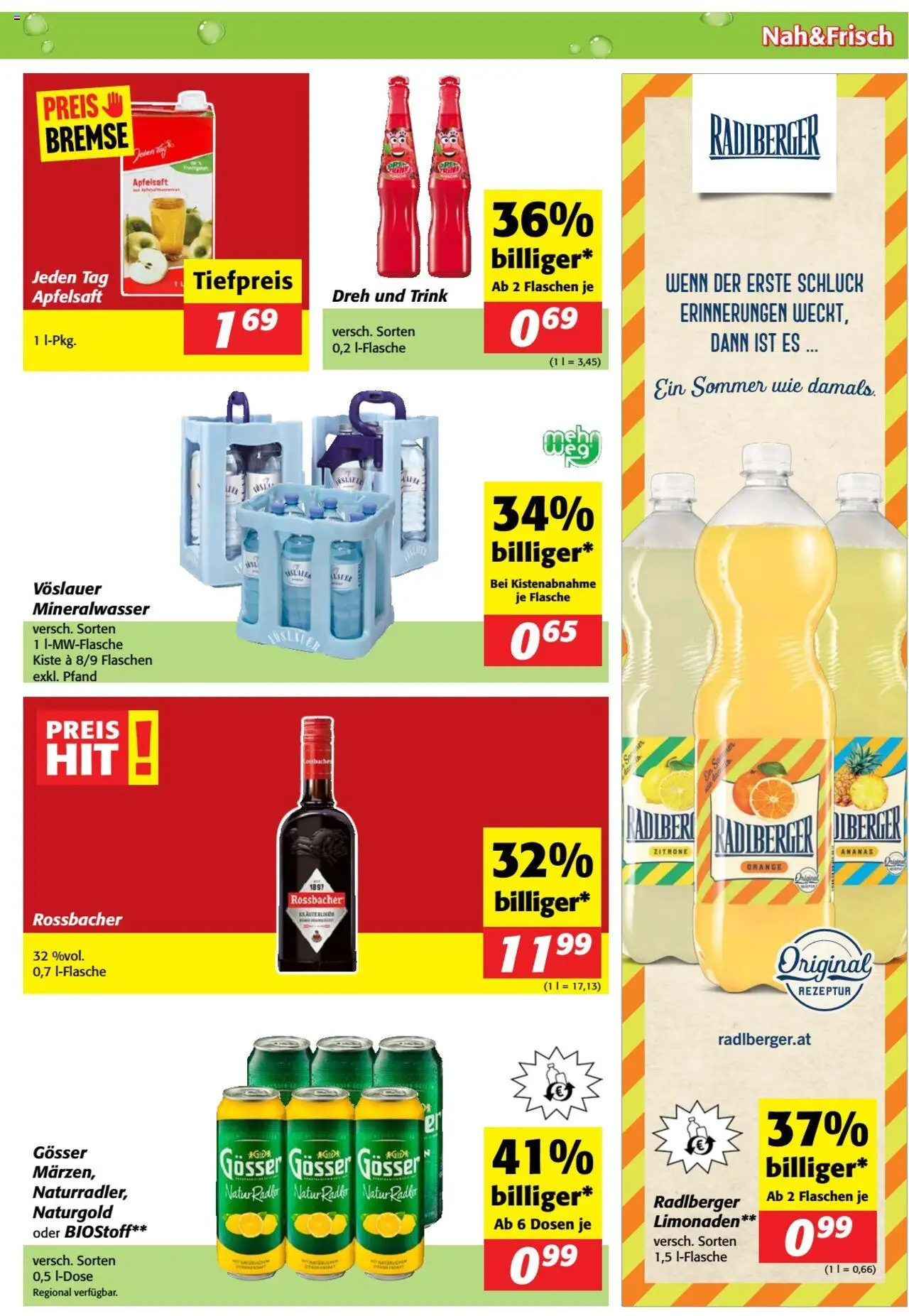 Nah und Frisch Flugblatt gültig ab 13.08.2025 | Seite: 7 | Produkte: Zitrone, Planche de surf, Ananas