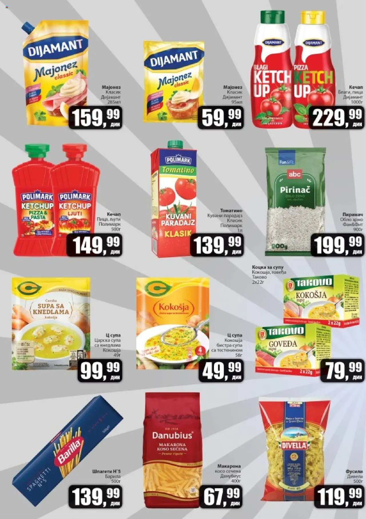 Sunce katalog - važi od 07.08.2025 | Strana: 4 | Proizvode: Majonez, Paradajz, Pirinač