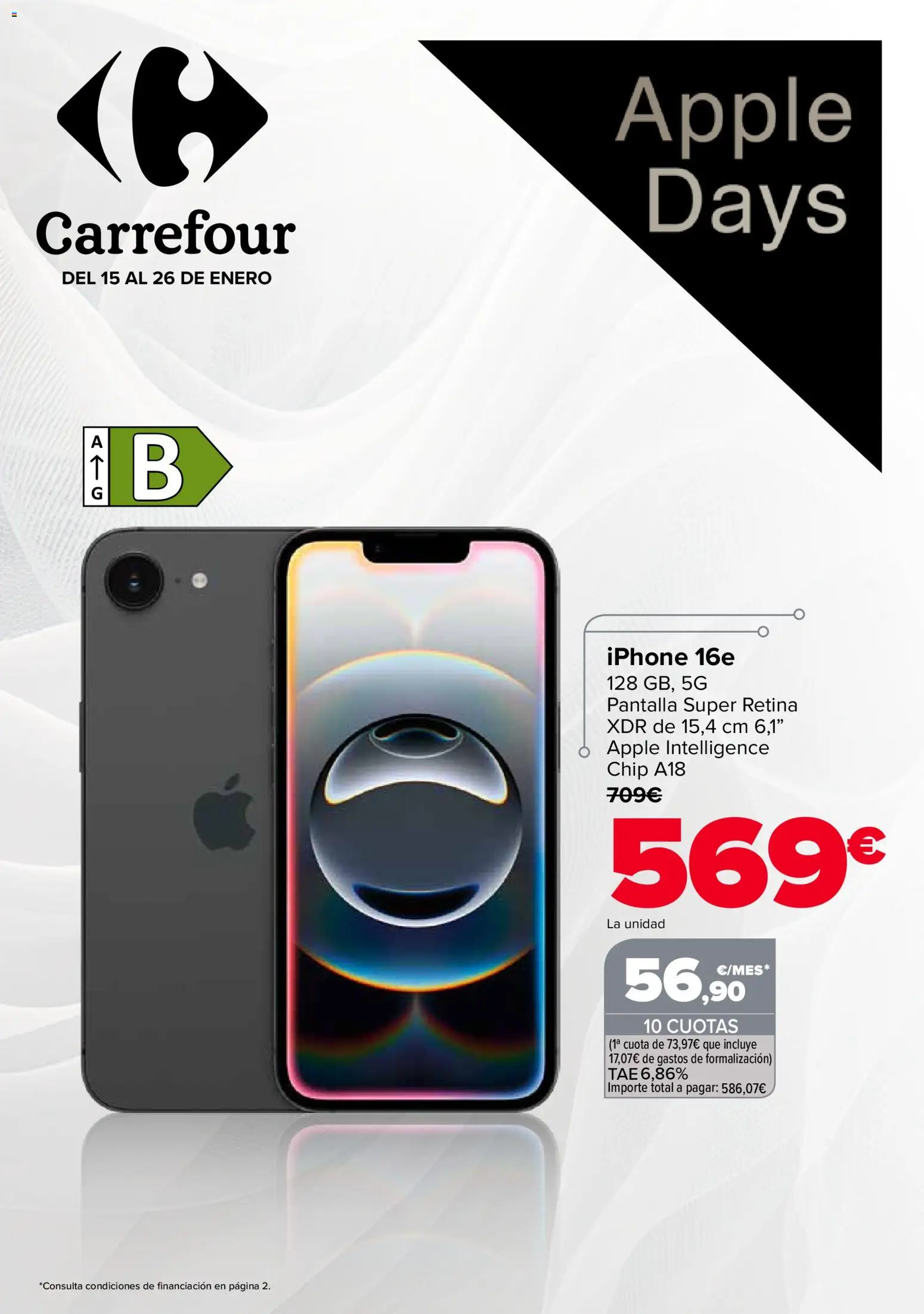 Carrefour - Apple Days │ válido desde el 15.01.2026 | Página: 1 | Productos: Apple, Iphone