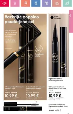 Oriflame katalog 10 │ velja od 13.07.2025 | Stran: 35 | Izdelki: Licila, Maskara, Crtalo za oci, Barva