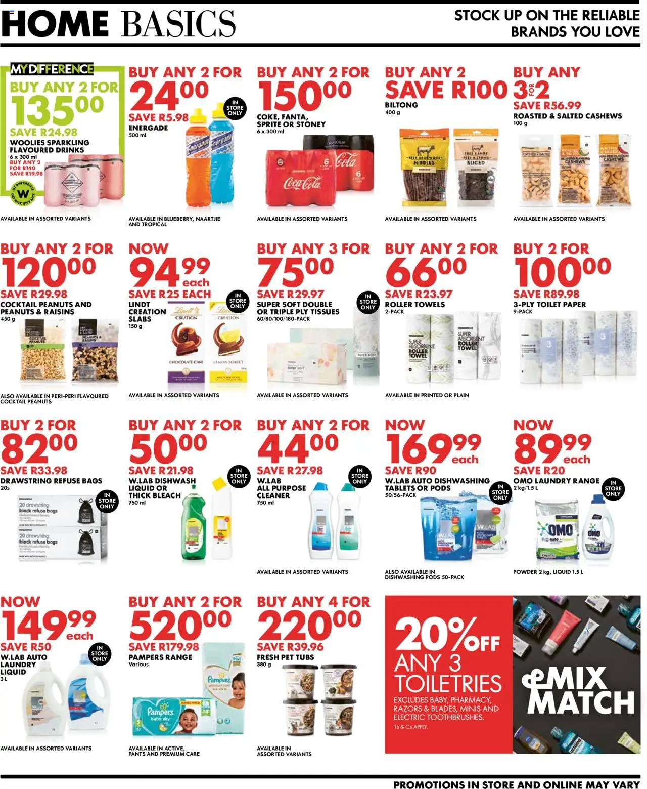 New Woolworths catalogue – valid from 08.09.2025 | Page: 7 | Products: Pants, Toilet, Lemon, Roller towel