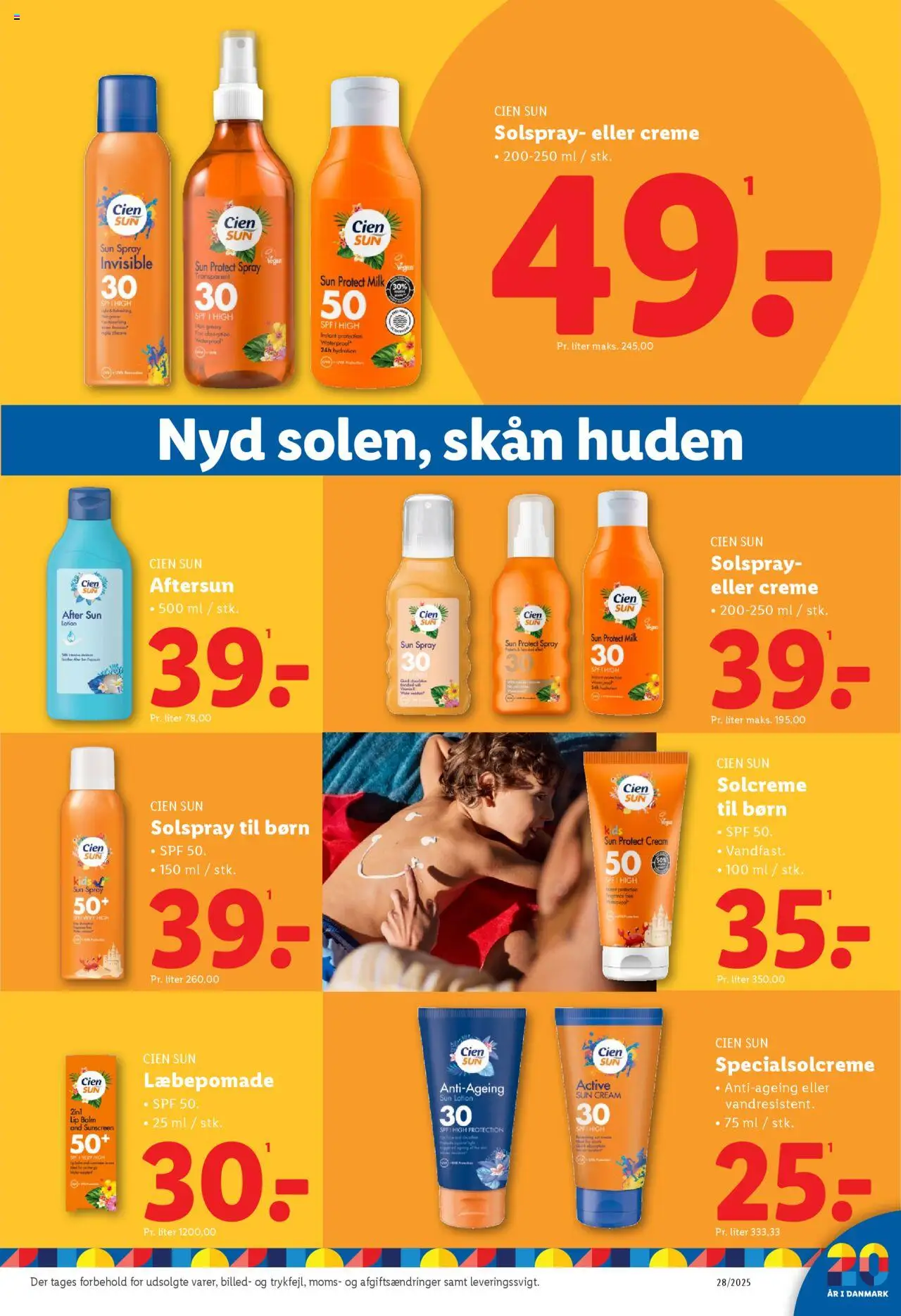 Lidl Tilbudsavis gyldig fra 06.07.2025 | Side: 9 | Produkter: Creme, Solcreme